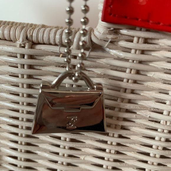 Jeanne Lottie straw clutch - Picture 3 of 13